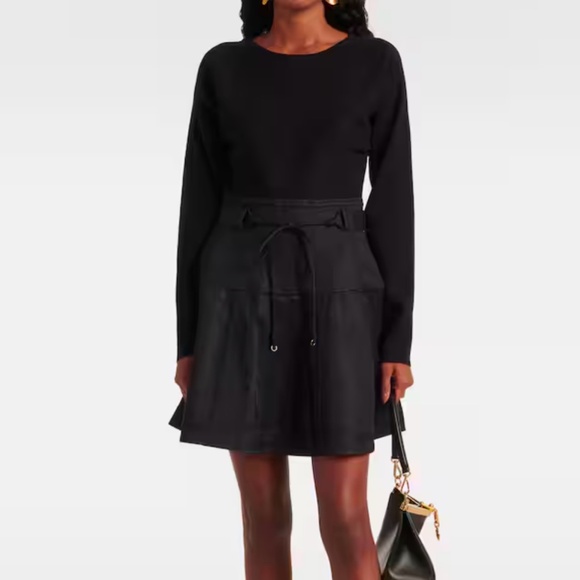 Ulla Johnson Noir Aremi Dress, NWT, 0 - Picture 4 of 6